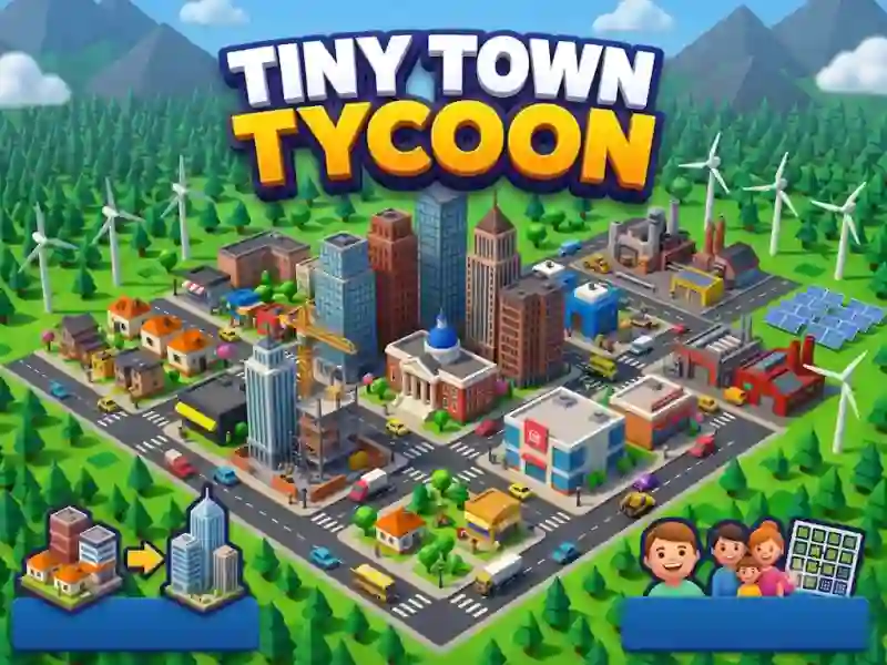 თამაში Tiny Town Tycoon ონლაინ