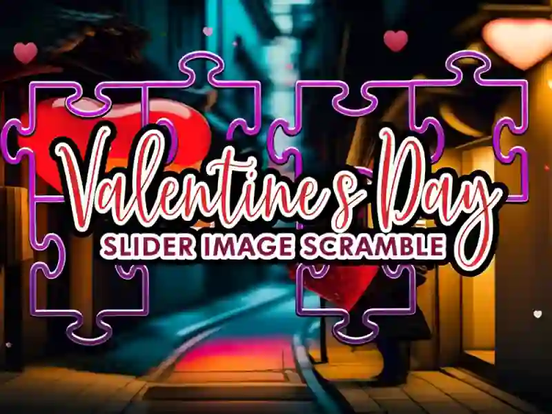Valentine's Day Slider Image Scramble