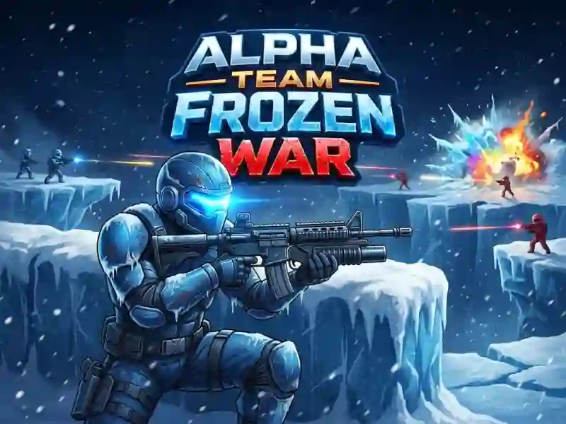 Peli Alpha Team Frozen War verkossa