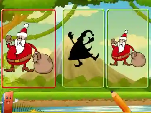 Santa Shadow Match — free online game