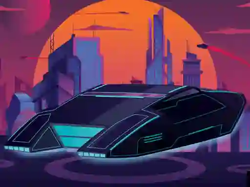 Cars In The Future Hidden — free online game