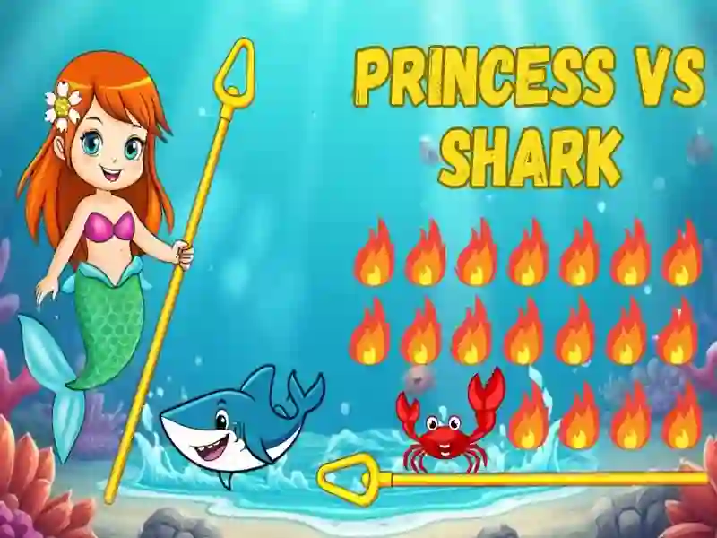 Princess vs Shark