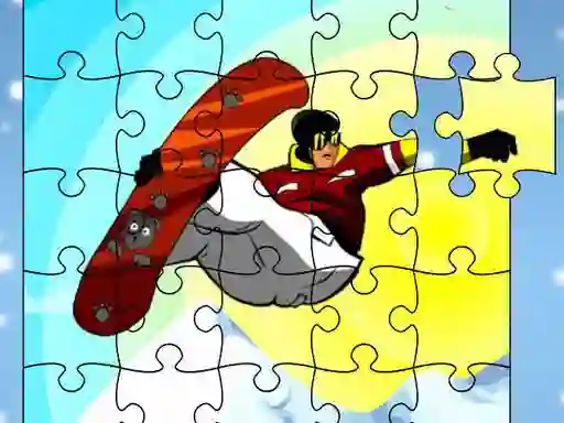 Snowboarder Freestyle Jigsaw — free online game