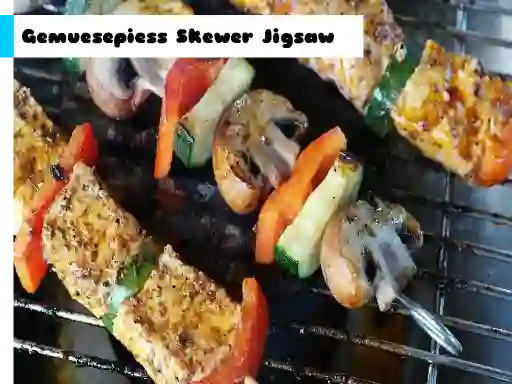 Gemuesepiess Skewer Jigsaw — free online game