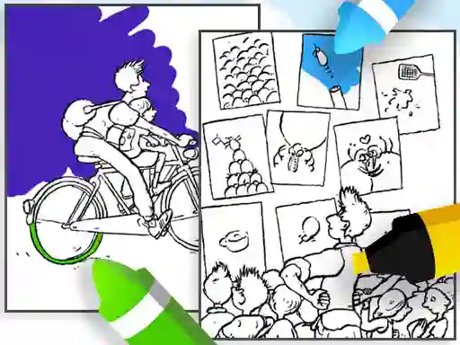 Coloring Mees Kees — free online game