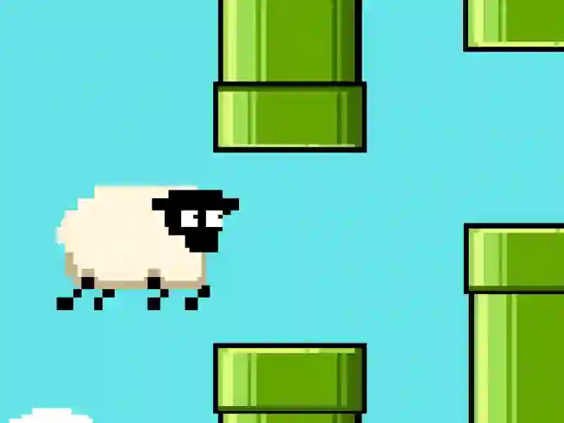 Flappy Sheep Multiplayer  — free online game