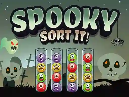 Spooky Sort It! — لعبة مجانية اون لاين