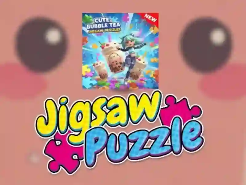 Cute Bubble Tea Jigsaw Puzzles