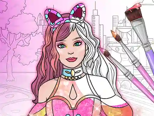 Dress Up Games & Coloring Book — free online game