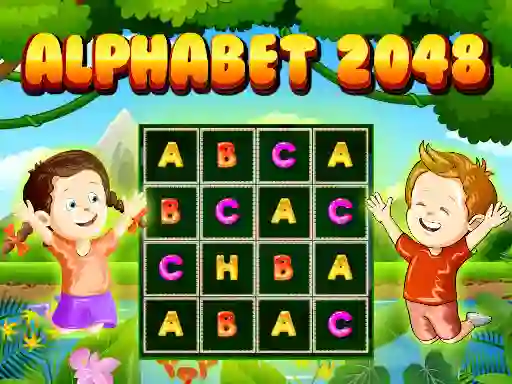 Alphabet 2048 — darmowa gra online