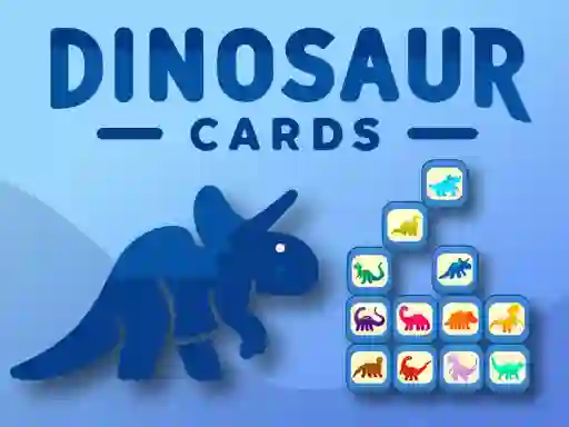 Dinosaur Cards — free online game