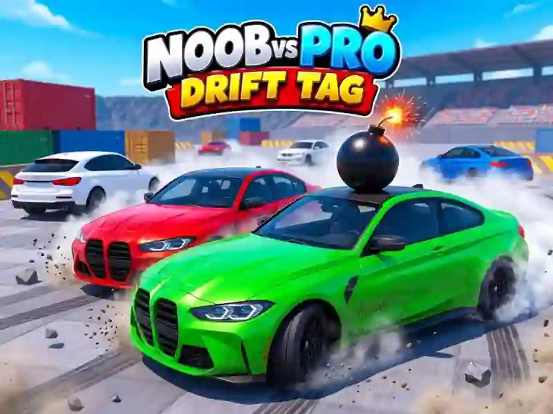 Noob vs Pro: Drift Tag เกมออนไลน์