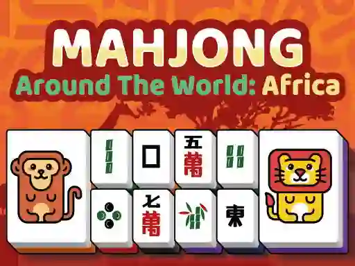 Mahjong Around The World Africa — free online game