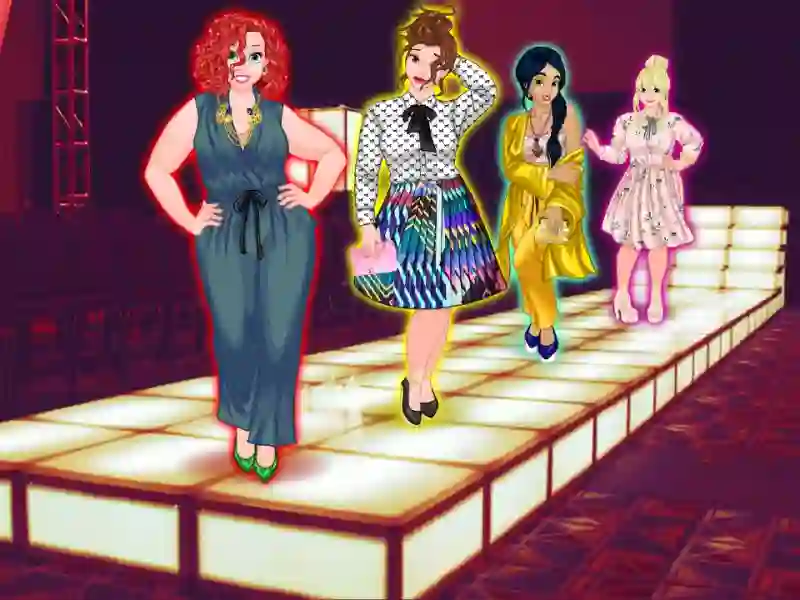 Princesses Runway Plus — free online game