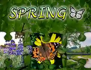 Permainan Jigsaw Puzzle: Spring secara online