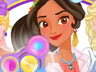 Princess Fidget Spinners — free online game