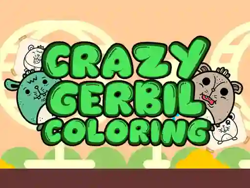 Crazy Gerbil Coloring — free online game