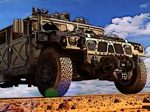 Military Transport Vehicle — free online game