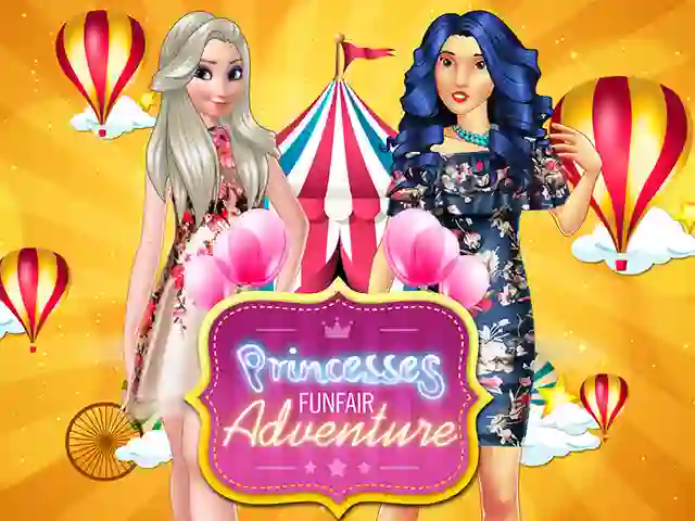 Princesses Funfair Adventure — free online game