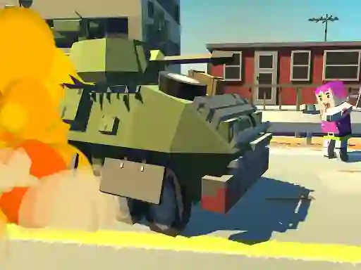 Tank vs Zombie  — free online game