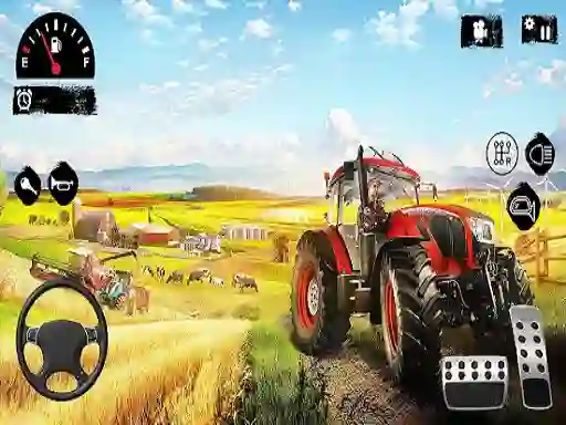 Offroad Tractor Farmer Simulator 2022: Cargo Drive — free online game