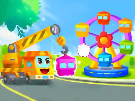 Little Panda's Truck Team — free online game