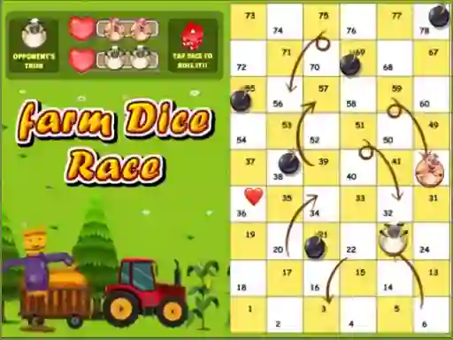 Farm Dice Race — free online game