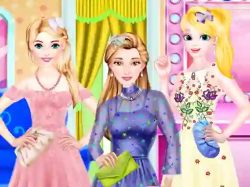 Fashion Dress In Tulle Style — free online game