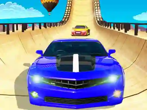 Ramp Car Stunts Racing  — free online game