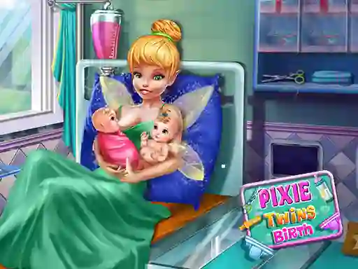 Pixie Twins Birth — free online game