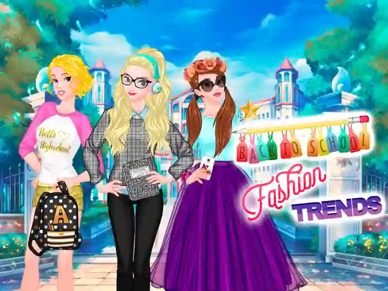 Back To School Fashion Trends — free online game