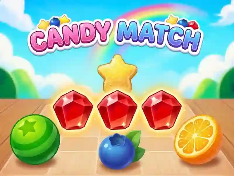 Candy Match — bezmaksas tiešsaistes spēle