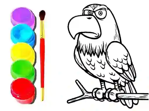 Eagle Coloring Book — free online game