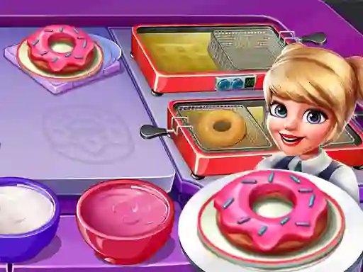 Cooking Fast 2: Donuts — لعبة مجانية اون لاين