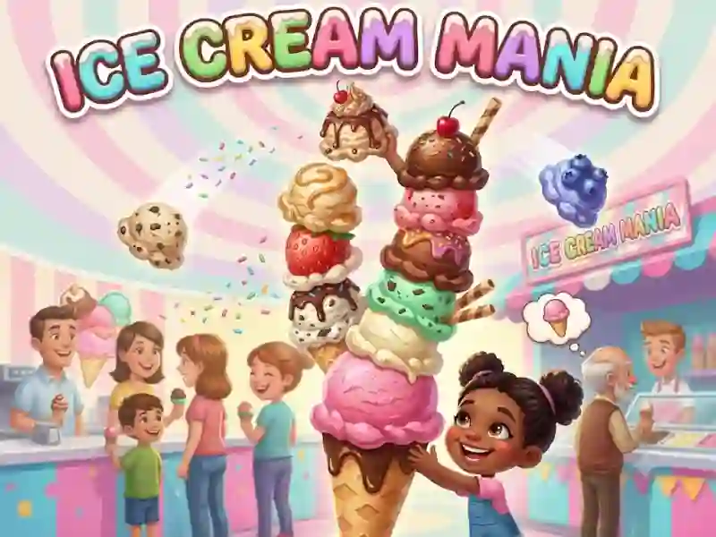 खेल Ice Cream Mania ऑनलाइन