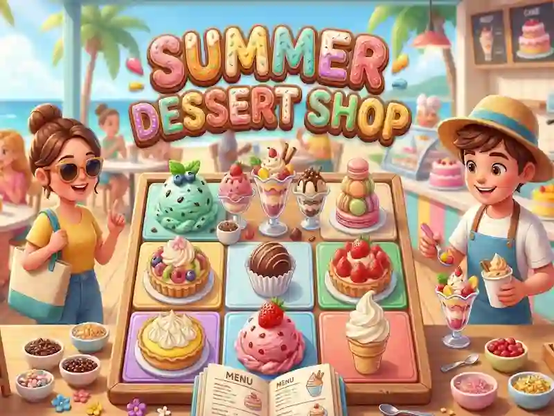 Summer Dessert shop