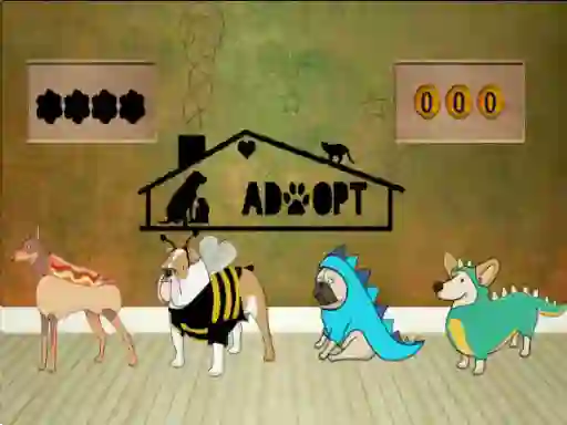 Old Beethoven Dog Escape — free online game