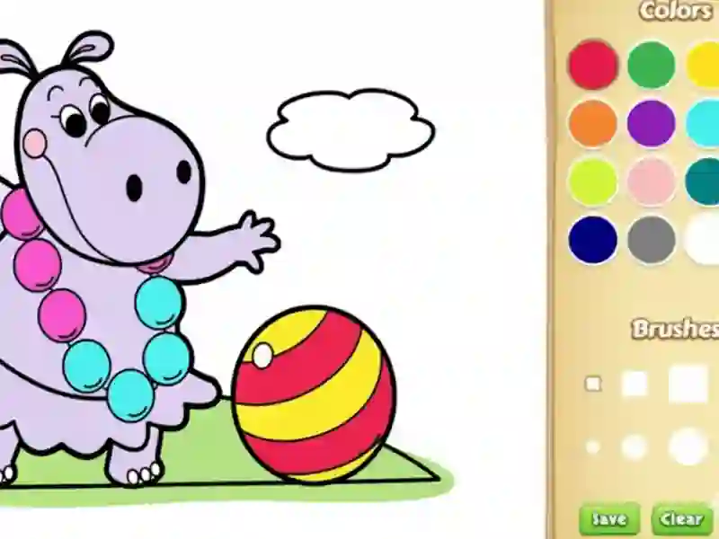 Baby Farm Animals Coloring Book for Kids