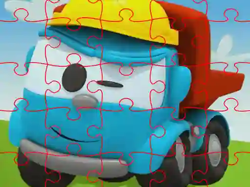 Leo The Truck Jigsaw – ingyenes online játék