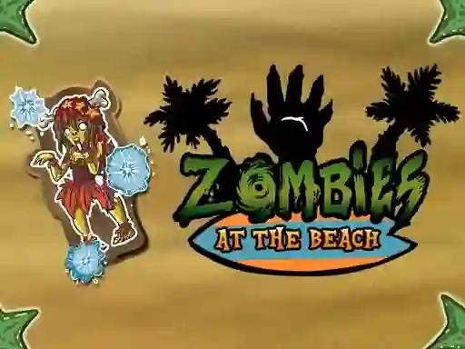 Zombies at the beach — free online game