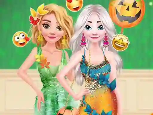 Princesses Thanksgiving Day — free online game