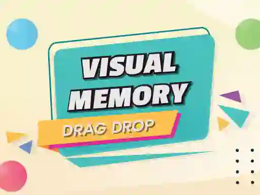 Visual Memory Drag Drop — free online game