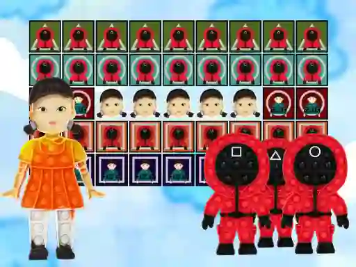 Squid doll Shooter Game — free online game