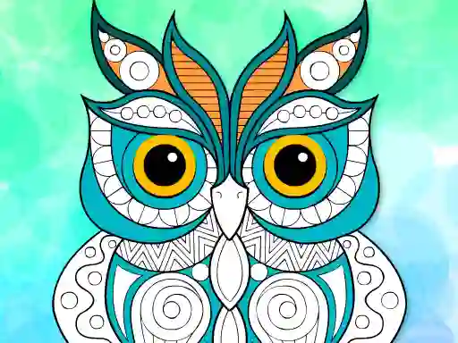 Zentangle Coloring Book — free online game