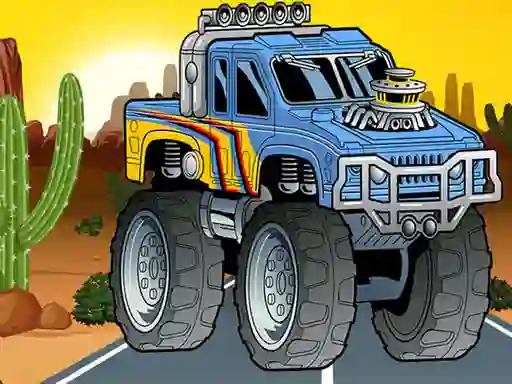Crazy Monster Truck — free online game