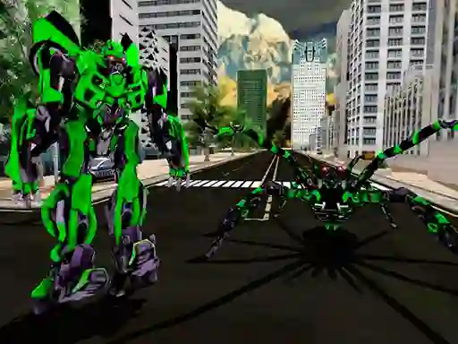 Spider Robot Warrior Web Robot Spider — free online game