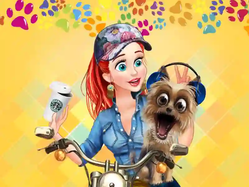 Princesses & Pets Photo Contest — free online game