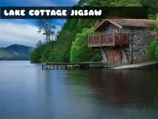 Lake Cottage Jigsaw — free online game