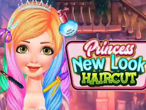 Princess New Look Haircut — free online game