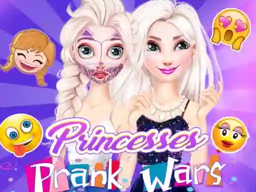 Princesses Prank Wars Makeover — free online game